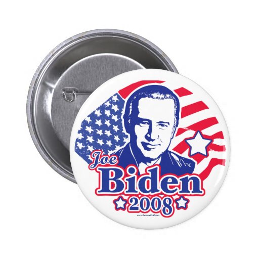 Botón de Biden 2008 Pin