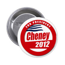 Botón de Cheney 2012 Pin