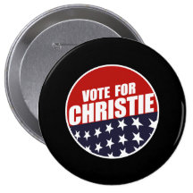BOTÓN DE CHRISTIE DEL VOTO