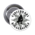 Botón de Cincinnati Rollergirls Pins