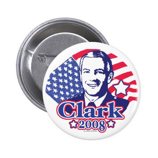 Botón de Clark 2008 Pin