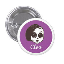 Botón de Cleo Zuumbies Pins