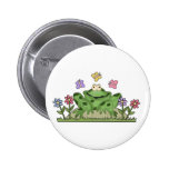 Botón de encargo de la tolva de la rana pins