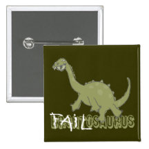 Botón de Failosaurus Pin