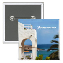 Botón de Fuerteventura Pin