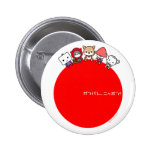Botón de Ganbare Nipón Pin