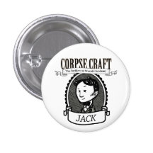 Botón de Jack del arte del cadáver Pins