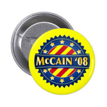 Botón de John McCain Pins