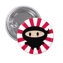 Botón de Kawaii Ninja Pin