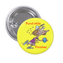 Botón de la acabadora de la milla de la charca pin