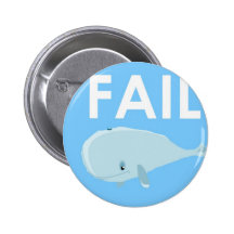 Botón de la ballena del fall pins