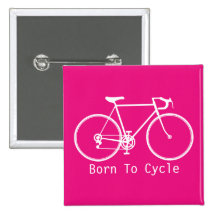 Botón de la bicicleta pin