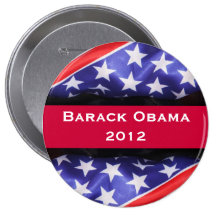 Botón de la campaña de Barack Obama 2012 Pins