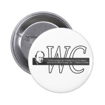 Botón de la cita de Winston Churchill Pins