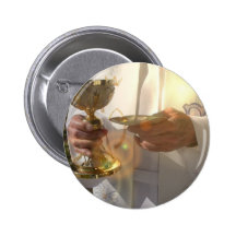 Botón de la comunión pins
