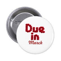 Botón de la deuda en marzo pins