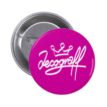 Botón de la etiqueta de Decograff Pins