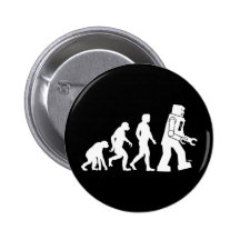 Botón de la evolución del robot