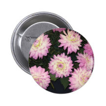 Botón de la flor blanca pins