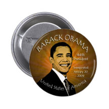 Botón de la inauguración de Obama Pin