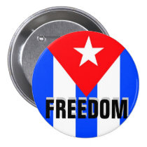 Botón de la LIBERTAD de Cuba botones