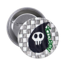 Botón de la lluvia ácida pins