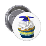 Botón de la magdalena de la graduación pin