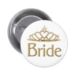 Botón de la novia pin