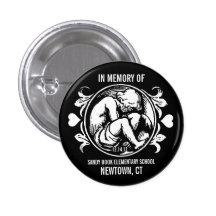 Botón de la obra clásica de la memoria de Newtown 