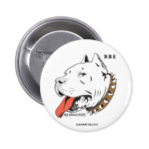 Botón de la obra clásica del PERRO Pins