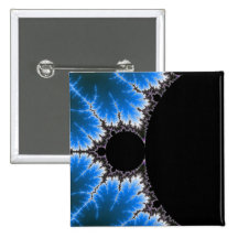 Botón de la oscuridad del fractal pins