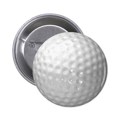 botón de la pelota de golf