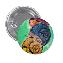 Botón de la pila del caracol pins