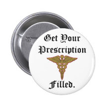 BOTÓN DE LA PRESCRIPCIÓN DE LA MEDICINA DE LA CEBA PIN