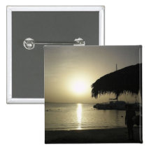 Botón de la puesta del sol de Ocho Rios Pin