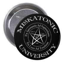 Botón de la universidad de Miskatonic Pin