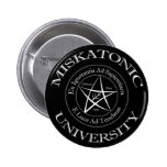 Botón de la universidad de Miskatonic Pins