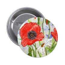 Botón de las "amapolas" pins
