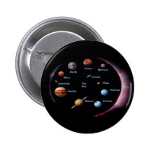 Botón de los planetas de la Sistema Solar