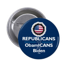 Botón de los republicanos de ObamICANS Pin
