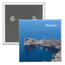 Botón de Mallorca Pin