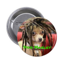Botón de Marley del perro Pin