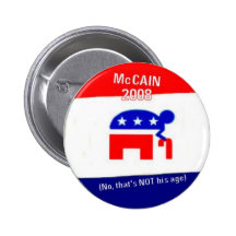 Botón de McCain 2008 Pins