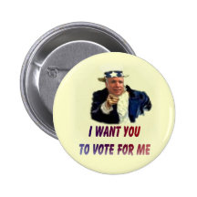 Botón de McCain del voto Pin