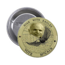 Botón de McCain Eagle Pins