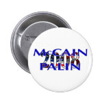 Botón de Mccain Palin Pins