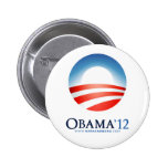 Botón de Obama 2012 Pin