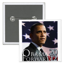 Botón de Obama 2012 Pin