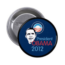 Botón de Obama 2012 Pins