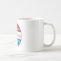 BOTÓN DE OBAMA 2012 TAZA DE CAFÉ